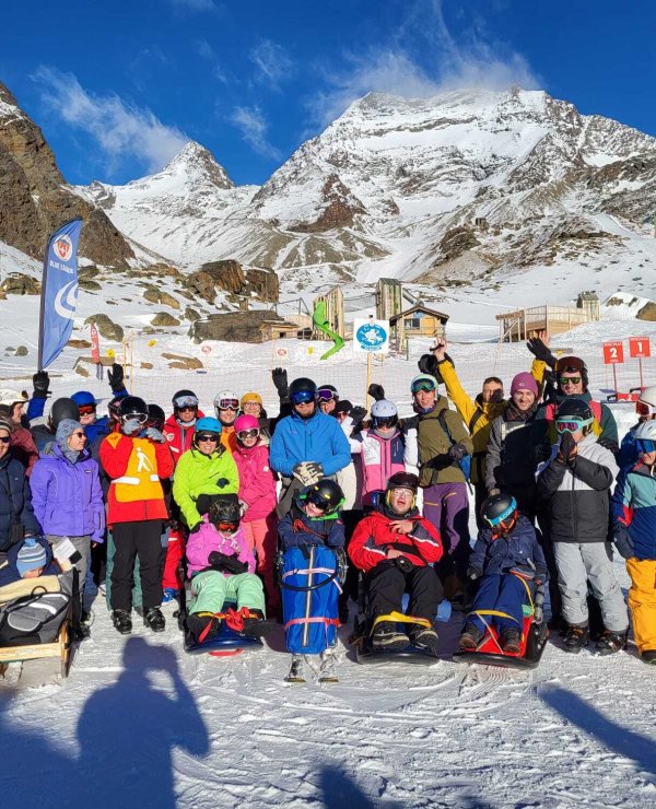 Skilager in Saas-Grund